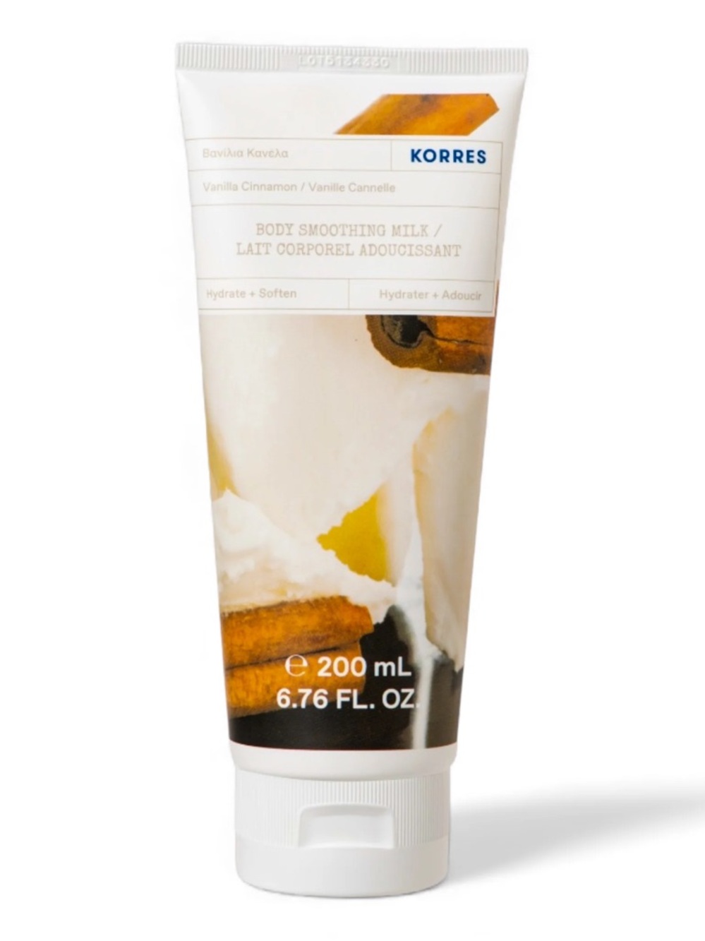 Korres Vanilla Cinnamon Body Smoothing Milk